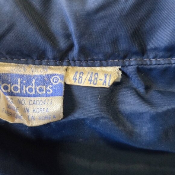 Vintage Adidas Canadian Football Windbreaker Jacket Spring Size XL 90s Y2K - Picture 9 of 10